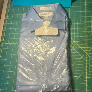 Enro non iron men’s dress shirt 16 dry cleaned herringbone